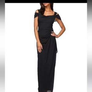 Alex Evenings Black Gown NWT Size 10